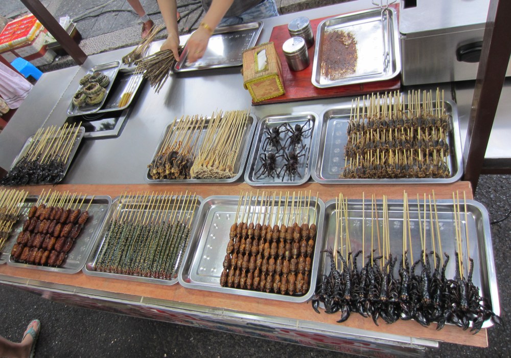 Street Food Bugs in China