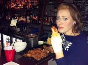 Too many chicken wings