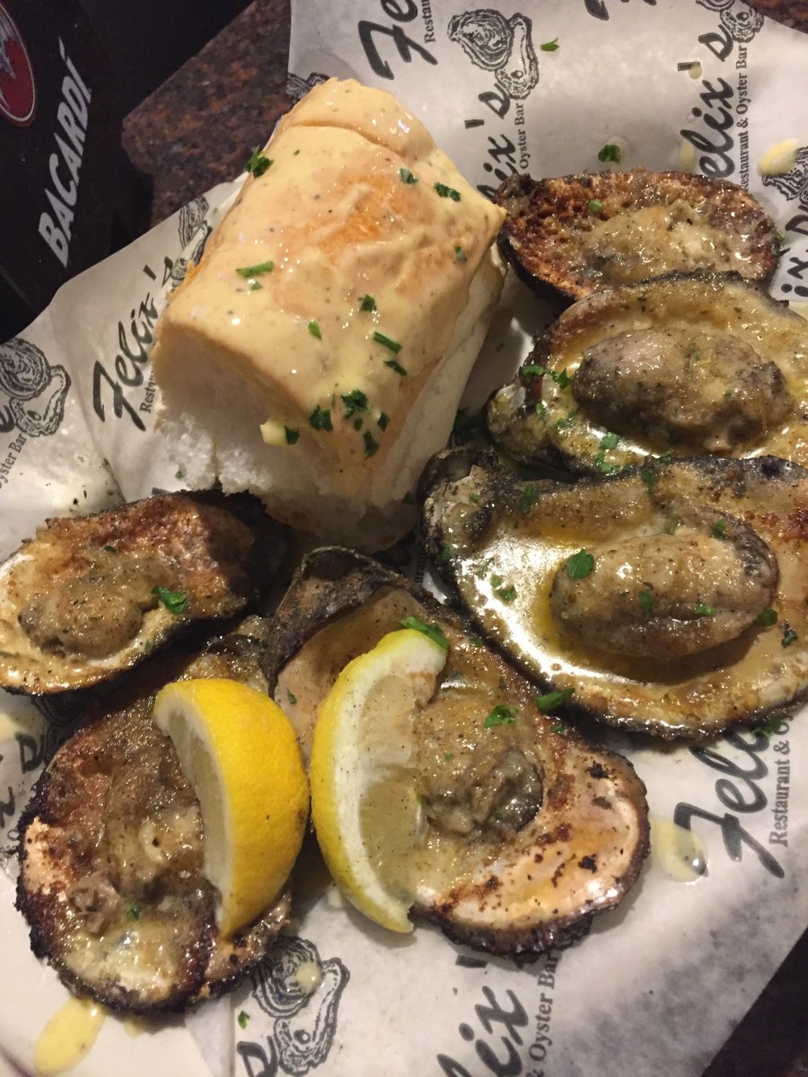 Chargilled Oysters New Orleans