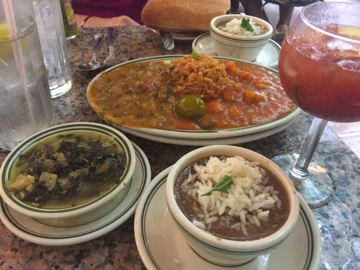 Jumbalaya, Gumbo, Shrimp Creole, Crawfish Ettouffee from Gumbo Shop