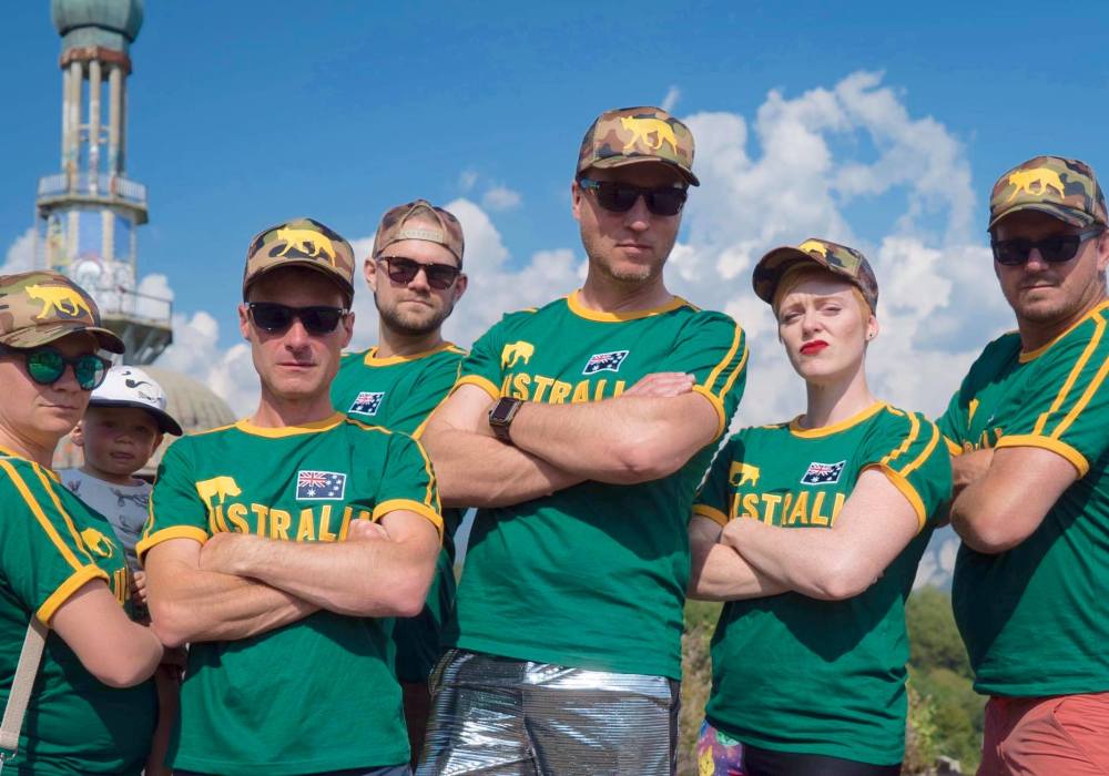 Australian hide and seek team - The NasconDingos