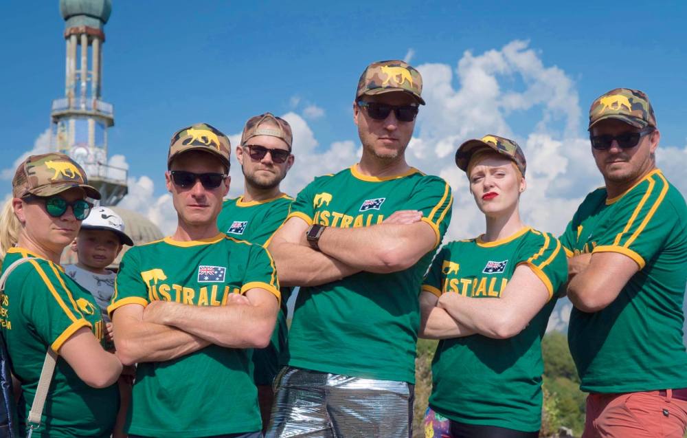 Australian hide and seek team - The NasconDingos