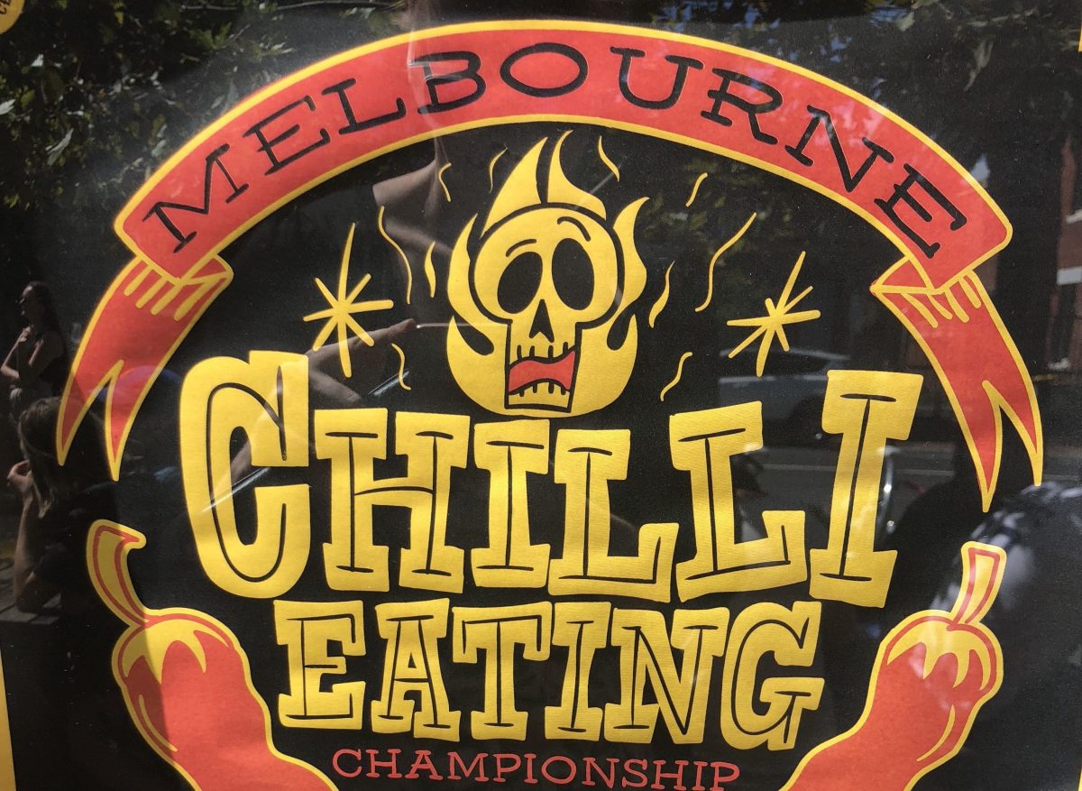 Melbourne Chilli Eating Championships at the B.East