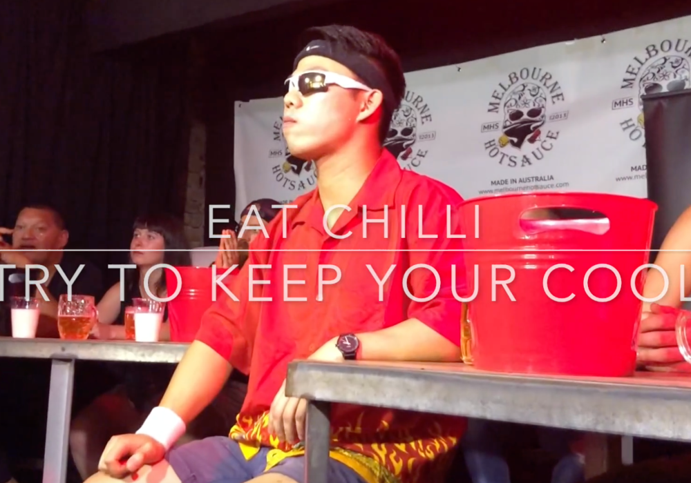 Melbourne Chilli Eating Championships