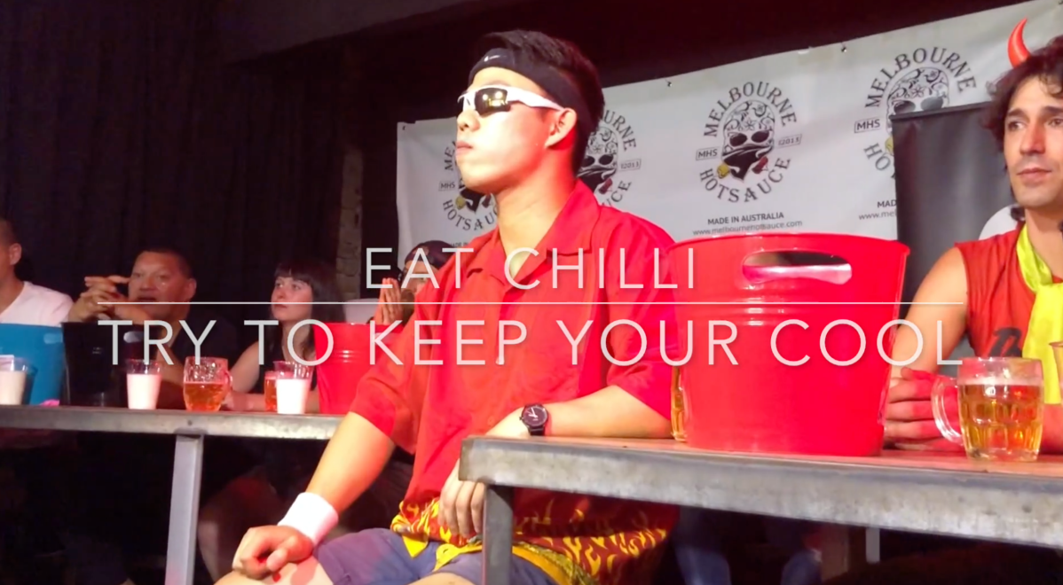 Melbourne Chilli Eating Championships