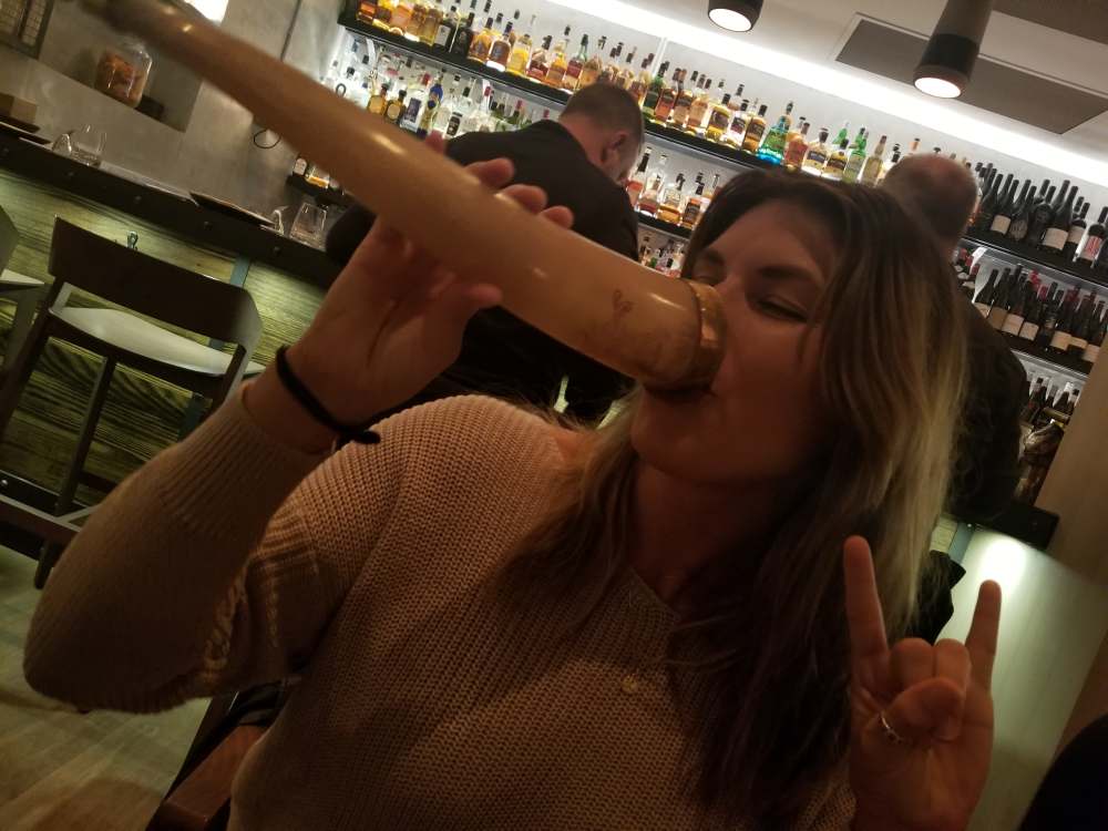 Drink out of the horn at Mjolner